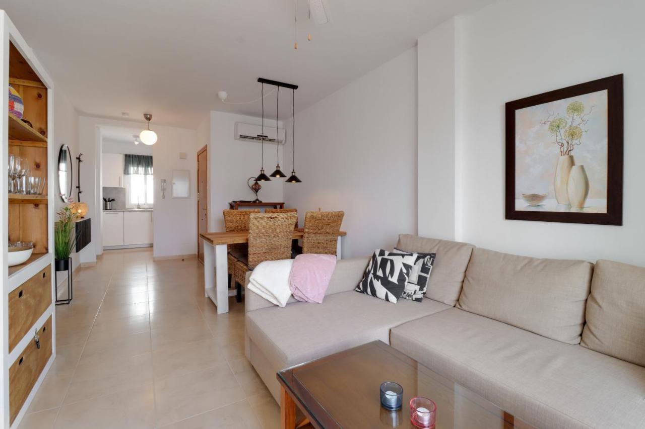 Apt Nerja Chimenea With Ocean View, A/C, & Fiber Lägenhet Exteriör bild